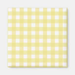 Íman Guingão amarelo pálido e branco