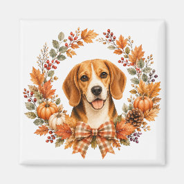 Íman Guirlanda de Outono de Beagle