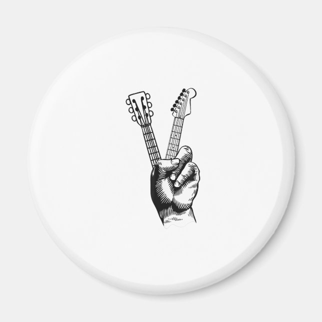Íman Guitar Lover | Diga Hi Guitar Gift (Frente)