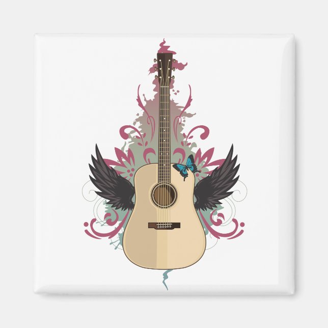 Íman Guitar Vibes (Frente)
