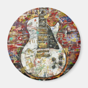Íman Guitarra do vintage -