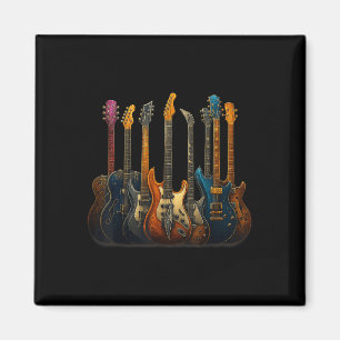 Íman Guitarras Guitarristas Música Presentes De Guitarr