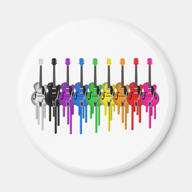 Íman Guitarras Hemorrágicas (Frente)