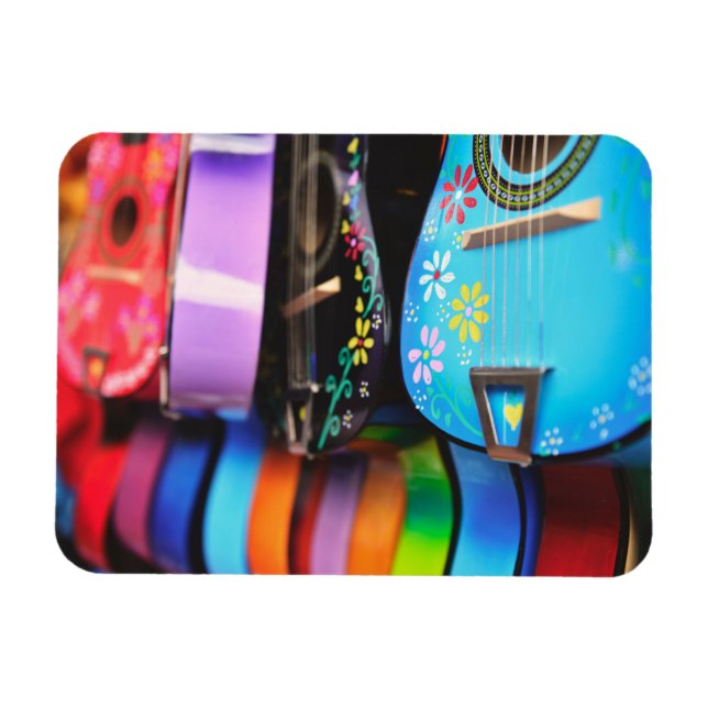 Íman Guitarras Musicais Festivas Brilhantes (Horizontal)