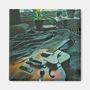 Íman Guitarrista acústico