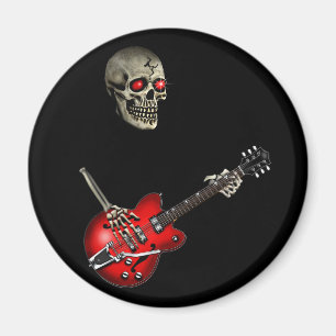 Íman Guitarrista do crânio