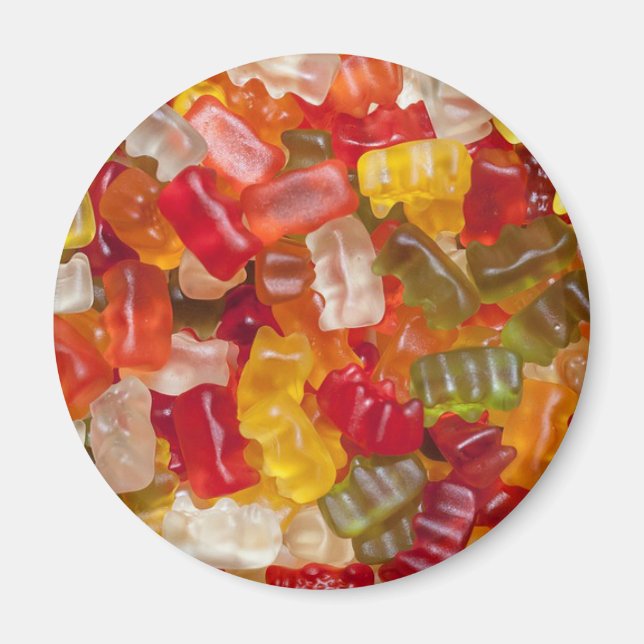 Íman Gummy Candies Refrigerator Magnets (Frente)