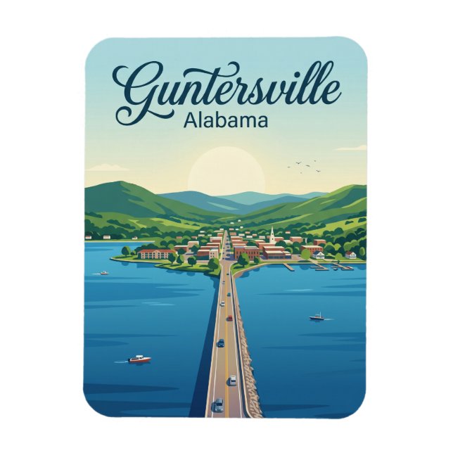 Íman Guntersville EUA (Vertical)