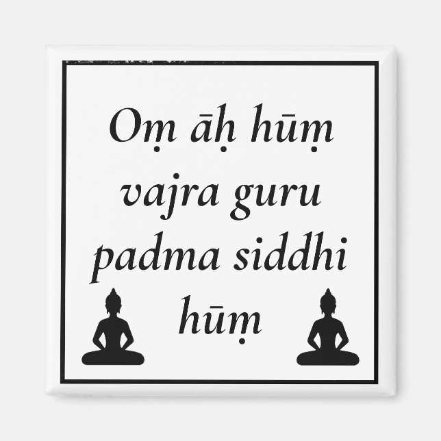 Íman Guru Rinpoche Mantra - Padmasambhava Buddha (Frente)