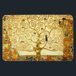 Íman Gustav Klimt A Árvore Da Vida Vintage Art Nouveau<br><div class="desc">Gustav Klimt A Árvore da Vida Vintage Art Nouveau Pintando a Árvore da Vida, Stoclet Frieze (Francês: L'Arbre de Vie, Stoclet Frieze) é uma pintura do simbolista austríaco Gustav Klimt. Ele foi completado em 1909 e se baseia no estilo Art Nouveau (Moderno) em um gênero de pintura simbólico. Ela está...</div>