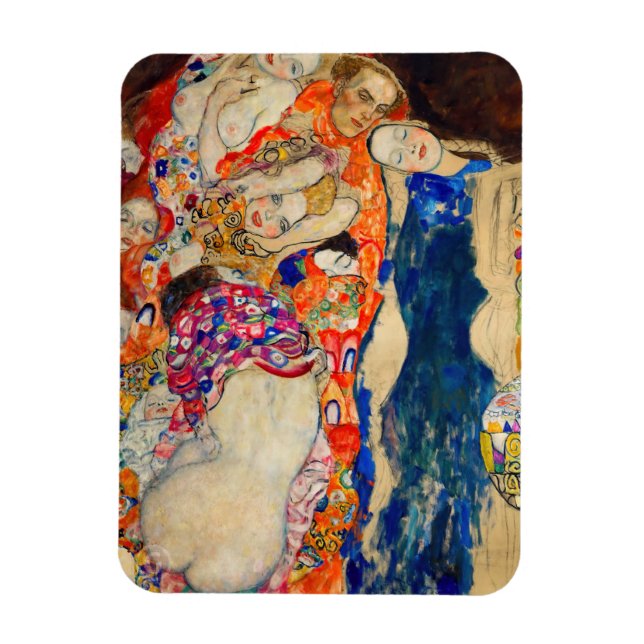 Íman Gustav Klimt - A Noiva (inacabado) (Vertical)