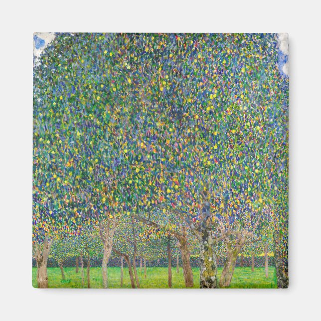 Íman Gustav Klimt - Árvore de pera (Frente)