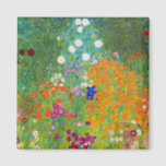 Íman Gustav Klimt Bauerngarten Fllower Garden Fine Art<br><div class="desc">Gustav Klimt Bauerngarten Fllower Garden Magnet</div>