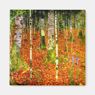 Íman Gustav Klimt Birch Trees