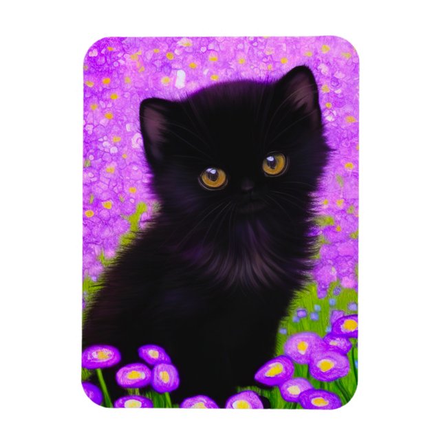 Íman Gustav Klimt Cat (Vertical)