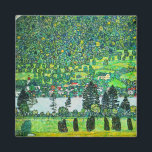 Íman Gustav Klimt - Cordilheira da Unterach<br><div class="desc">Cordilheira em Unterach/Slope em uma Floresta no Lago Attersee - Gustav Klimt,  Petróleo na Canvas,  1916</div>