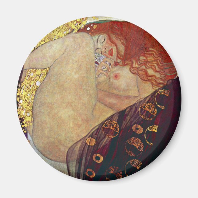Íman Gustav Klimt , “ Danae ” (Frente)