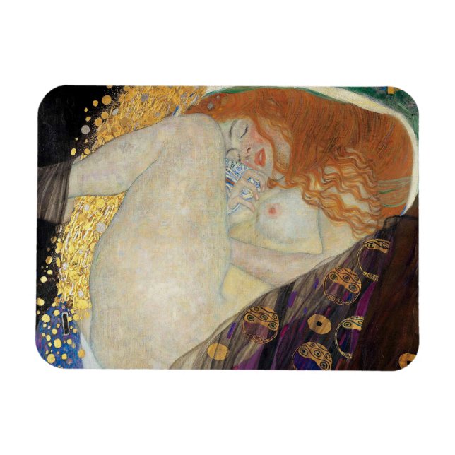Íman Gustav Klimt - Danae (Horizontal)