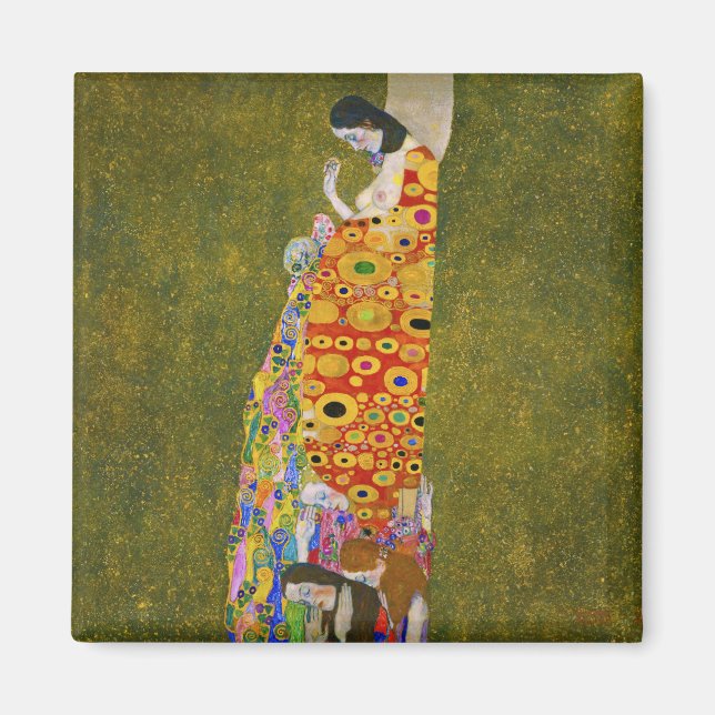 Íman Gustav Klimt - Esperança II (Frente)