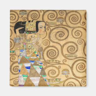 Íman Gustav Klimt - Expectativa, Stoclet Frieze