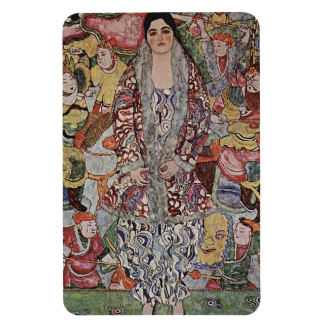 Íman Gustav Klimt Fredericke Maria Beer Magnet (Vertical)