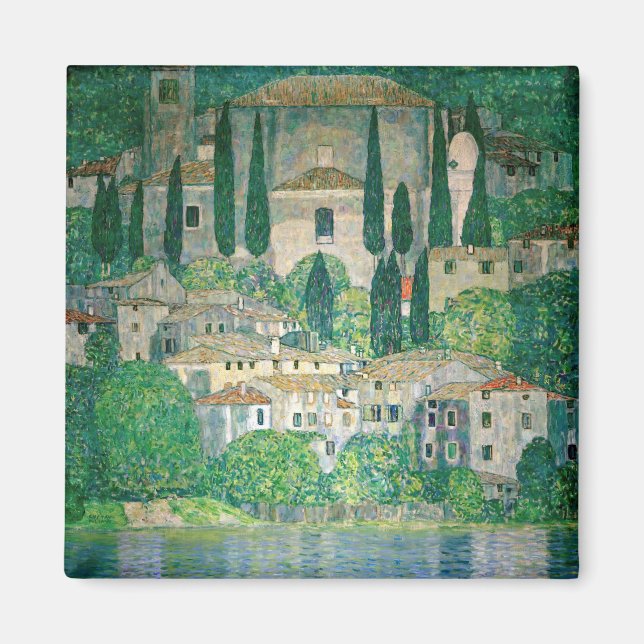 Íman Gustav Klimt - Igreja em Cassone (Frente)