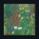 Íman Gustav Klimt - Jardim de Fazenda com Girassóis<br><div class="desc">Gustav Klimt - Jardim de Fazenda com Girassóis</div>