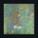 Íman Gustav Klimt - Jardim do País com Girassóis<br><div class="desc">Jardim do País com Girassóis/Jardim de Fazenda com Girassóis - Gustav Klimt em 1905-1906</div>
