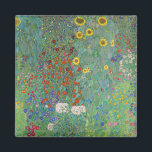 Íman Gustav Klimt - Jardim do País com Girassóis<br><div class="desc">Jardim do País com Girassóis/Jardim de Fazenda com Girassóis - Gustav Klimt em 1905-1906</div>