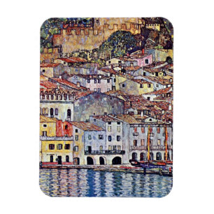 Íman Gustav Klimt - Malcesine no Lago de Garda Itália
