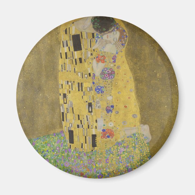 Íman Gustav Klimt "O Beijo" (Frente)
