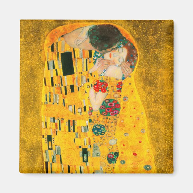 Íman Gustav Klimt O Beijo (Frente)