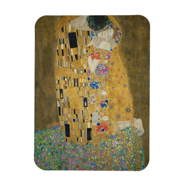 Íman Gustav Klimt - O Beijo (Vertical)