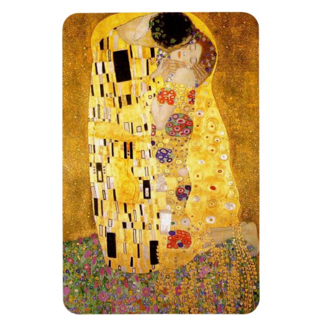 Íman Gustav Klimt, O Mídia Beijo (Vertical)