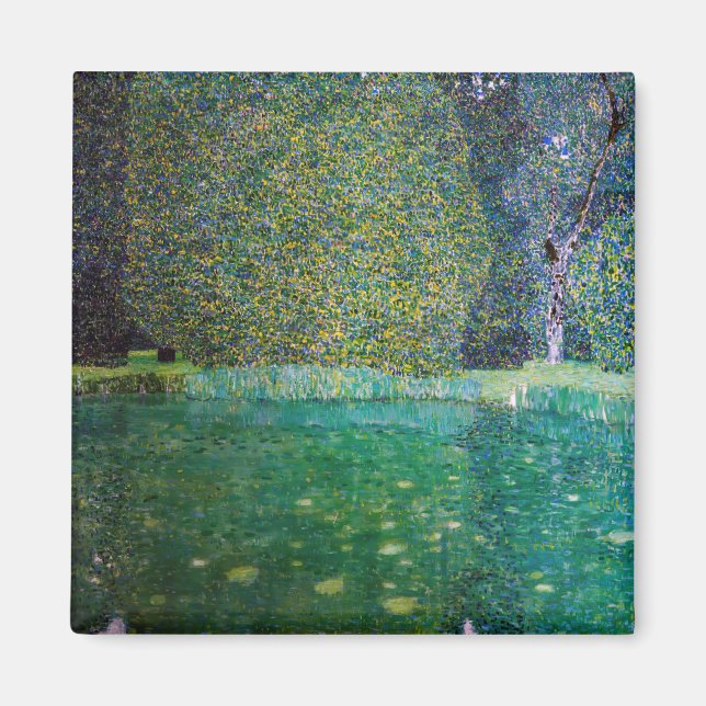 Íman Gustav Klimt - Parque Schloss Kammer am Attersee (Frente)