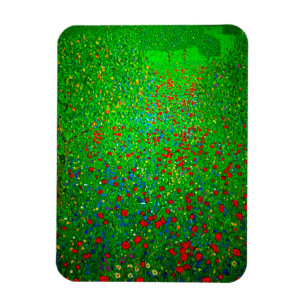 Íman Gustav Klimt Poppy Field