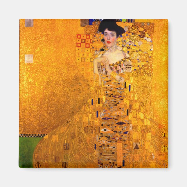 Íman Gustav Klimt Retrato de Adele Bloch Bauer (Frente)