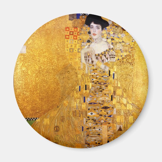 Íman Gustav Klimt Retrato de Adele Bloch-Bauer I (Frente)