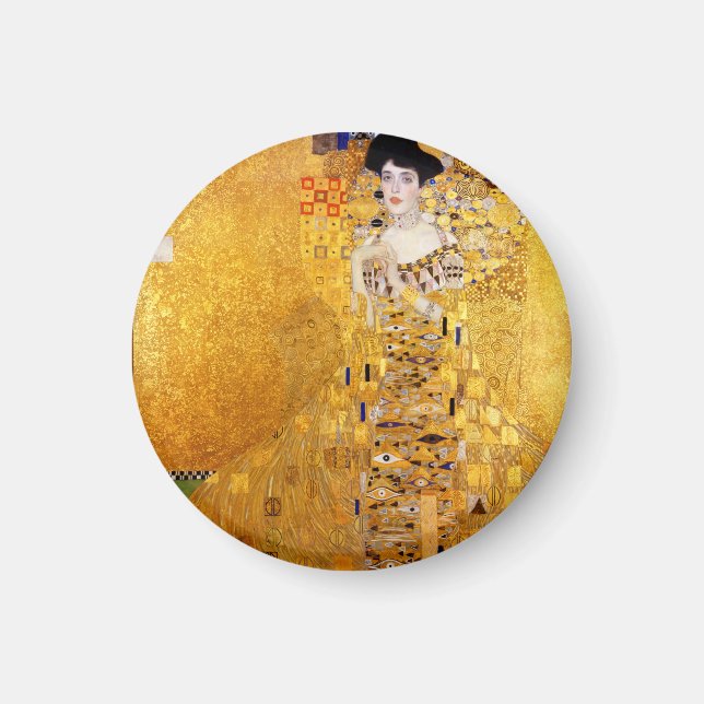 Íman Gustav Klimt Retrato de Adele Bloch-Bauer I (Frente)