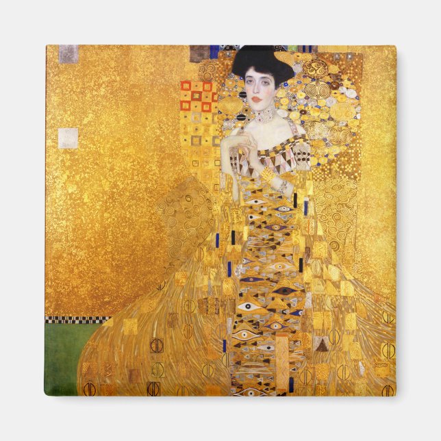 Íman Gustav Klimt Retrato de Adele Bloch-Bauer I (Frente)