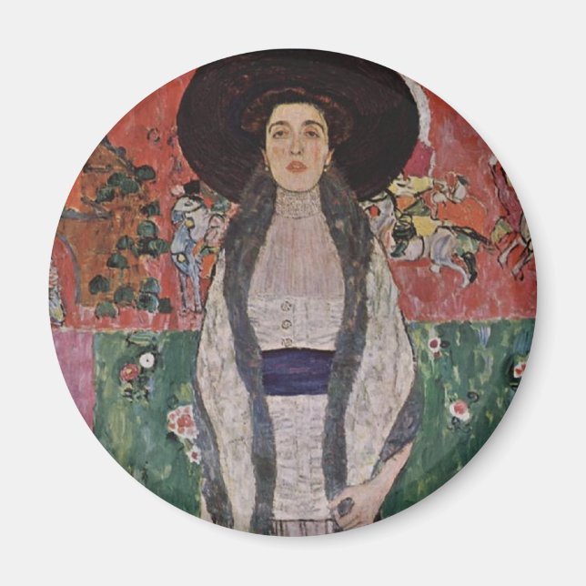 Íman Gustav Klimt Retrato de Adele Bloch-Bauer II (Frente)