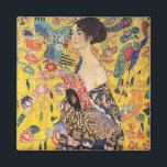 Íman Gustav Klimt - Senhora com ventilador<br><div class="desc">Lady with Fan - Gustav Klimt,  Oil on Canvas,  1917-1918</div>