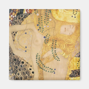 Íman Gustav Klimt - Serpentes Aquáticas I