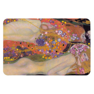 Íman Gustav Klimt - Serpentes Aquáticas II