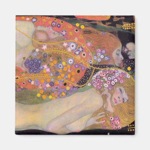 Íman Gustav Klimt - Serpentes Aquáticas II