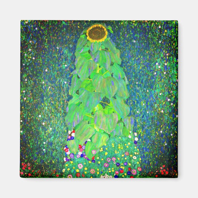 Íman Gustav Klimt Sunflower (Frente)