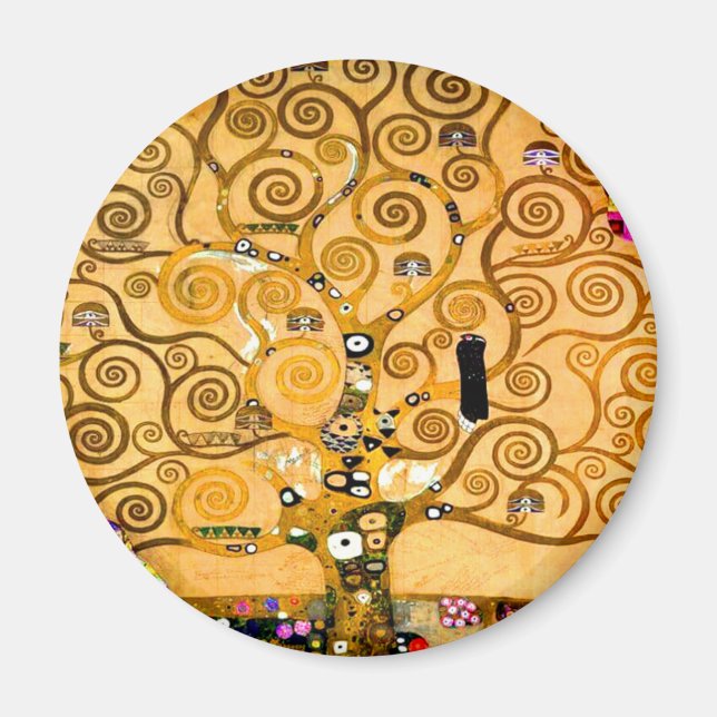 Íman Gustav Klimt Tree of Life (Frente)