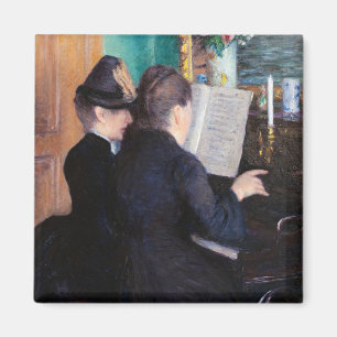 Íman Gustave Caillebotte - A Lição de Piano