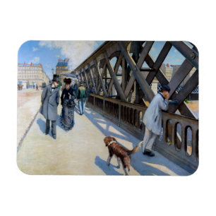 Íman Gustave Caillebotte - A Ponte da Europa