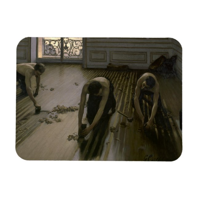 Íman Gustave Caillebotte - as plainas do assoalho (Horizontal)